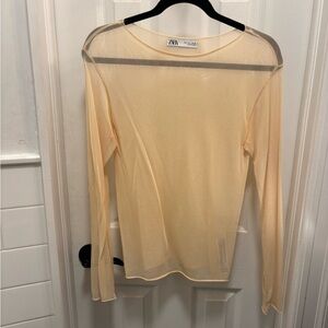 Semi-Sheer Zara Top